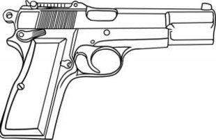 Pistole 2 zeichnen lernen schritt für schritt tutorial 6