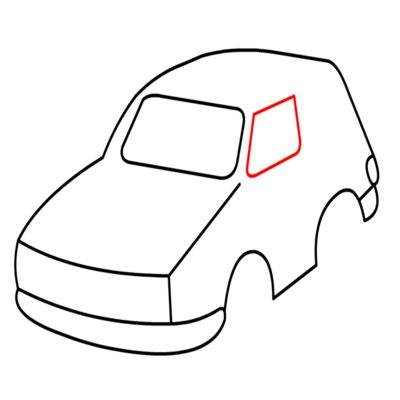 Auto zeichnet 14
