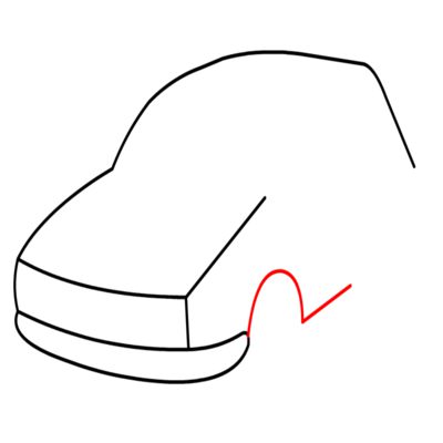 Auto zeichnet 9
