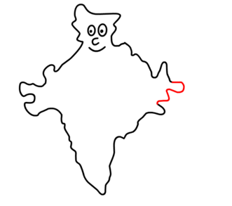Indien zeichnen 11
