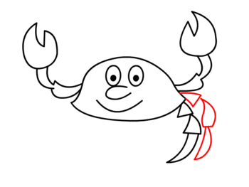 Krabbe zeichnen 13