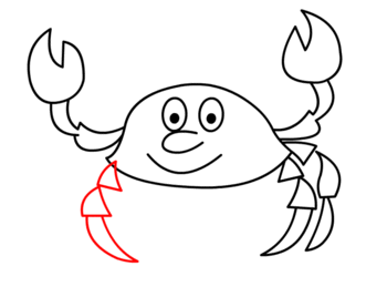 Krabbe zeichnen 14