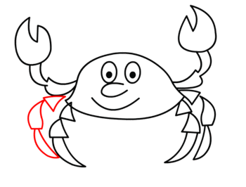 Krabbe zeichnen 15