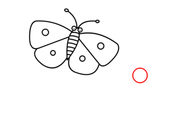 Schmetterling zeichnen 15