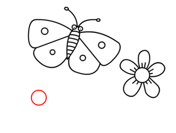 Schmetterling zeichnen 18