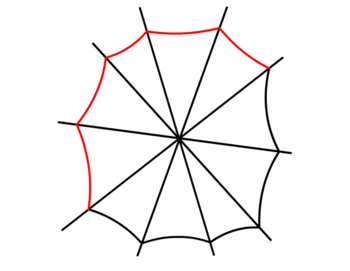 Spinnennetz zeichnen 7