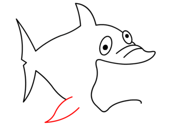 Haifisch zeichnen 13