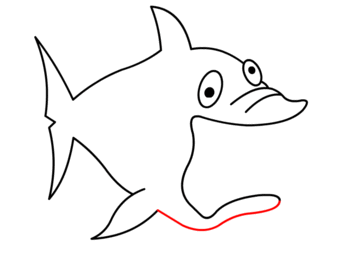 Haifisch zeichnen 14