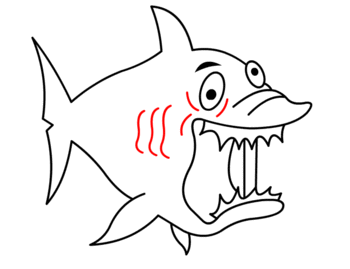 Haifisch zeichnen 18