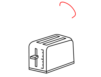 toaster zeichnen 11