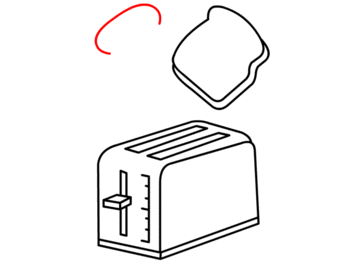 toaster zeichnen 14