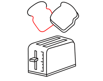 toaster zeichnen 15