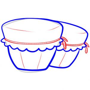 Trommeln zeichnen lernen schritt für schritt tutorial 4