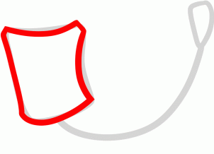 Vikinger Horn  zeichnen lernen schritt für schritt tutorial 2