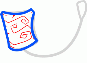 Vikinger Horn  zeichnen lernen schritt für schritt tutorial 3