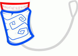 Vikinger Horn  zeichnen lernen schritt für schritt tutorial 4