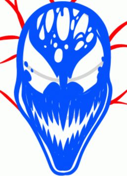 Carnage zeichnen lernen schritt für schritt tutorial 5