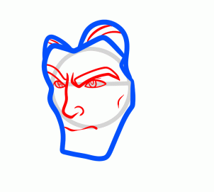 Thora (Version 2) zeichnen lernen schritt für schritt tutorial 3