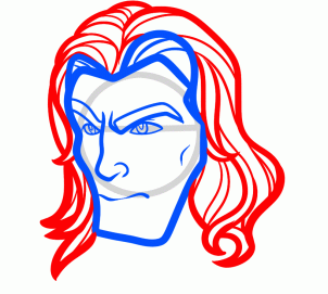 Thora (Version 2) zeichnen lernen schritt für schritt tutorial 4