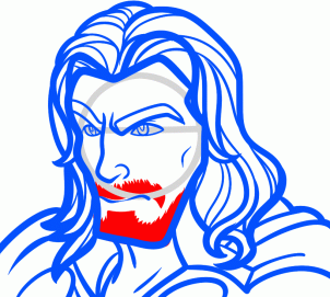 Thora (Version 2) zeichnen lernen schritt für schritt tutorial 6