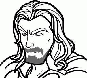 Thora (Version 2) zeichnen lernen schritt für schritt tutorial 7