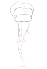 Betty Boop zeichnen lernen schritt für schritt tutorial 3