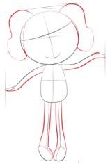 Lalaloopsy zeichnen lernen schritt für schritt tutorial 4