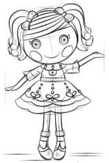 Lalaloopsy zeichnen lernen schritt für schritt tutorial 8