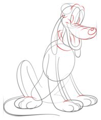 Pluto zeichnen lernen schritt für schritt tutorial 7