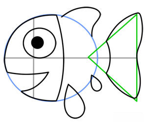Fisch zeichnen 5