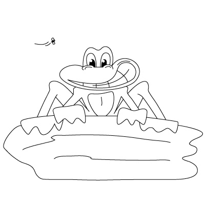 Frosch 2 zeichnen 20