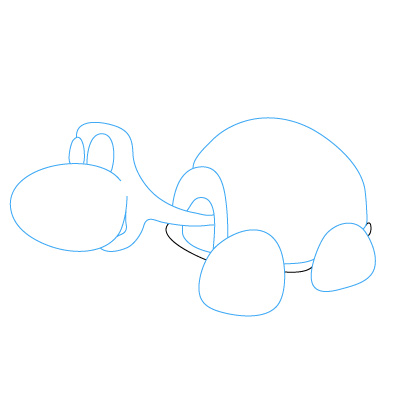 Schildkröte 2 zeichnen 11