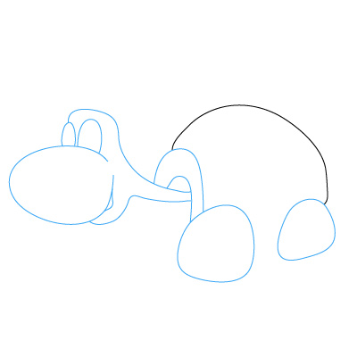 Schildkröte 2 zeichnen 9