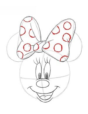 Minnie Mouse zeichnen 13