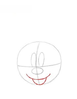 Minnie Mouse zeichnen 5