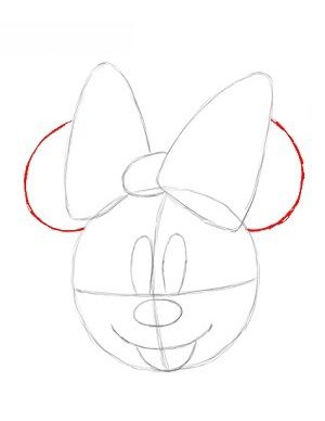 Minnie Mouse zeichnen 7