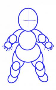 Neugeborenes zeichnen lernen 1