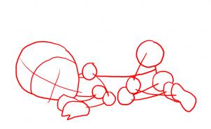 Neugeborenes zeichnen lernen 3