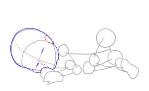 Neugeborenes zeichnen lernen 6