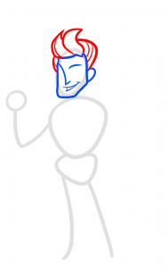 Surfer zeichnen lernen 4