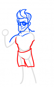 Surfer zeichnen lernen 7