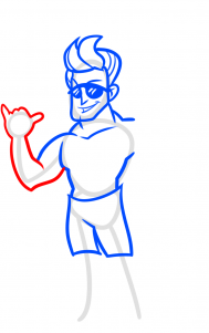 Surfer zeichnen lernen 8