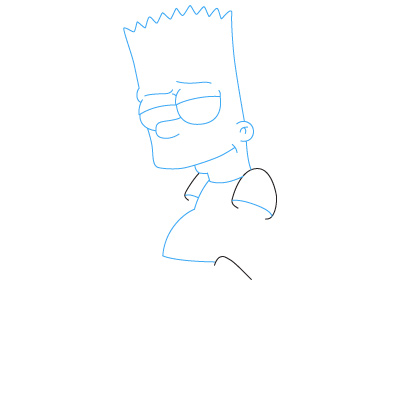 Bart Simpson zeichnen 6
