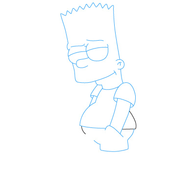 Bart Simpson zeichnen 8
