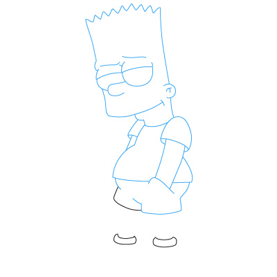 Bart Simpson zeichnen 9
