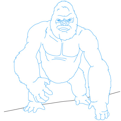 King Kong zeichnen 19