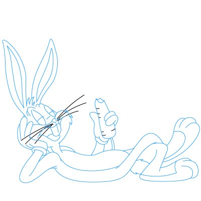 Bugs Bunny zeichnen 10