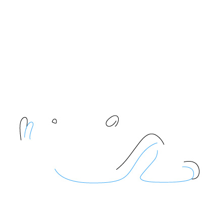 Bugs Bunny zeichnen 2
