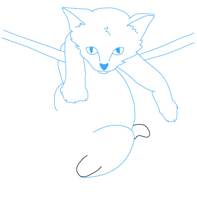Katzenbaby zeichnen 15