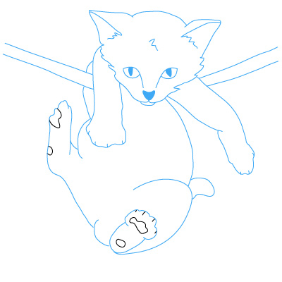 Katzenbaby zeichnen 18